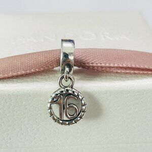 Pandora 16TH Birthday Pendant Charm #790494